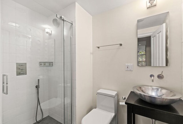 1682 Washington St Unit 8, Boston, MA 02118 - bathroom featuring a stall shower and vanity