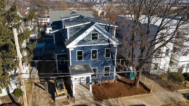 view of back of property