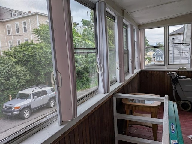 15 10th, Lowell, MA 01850 - sunroom / solarium with wooden walls and wood finished floors