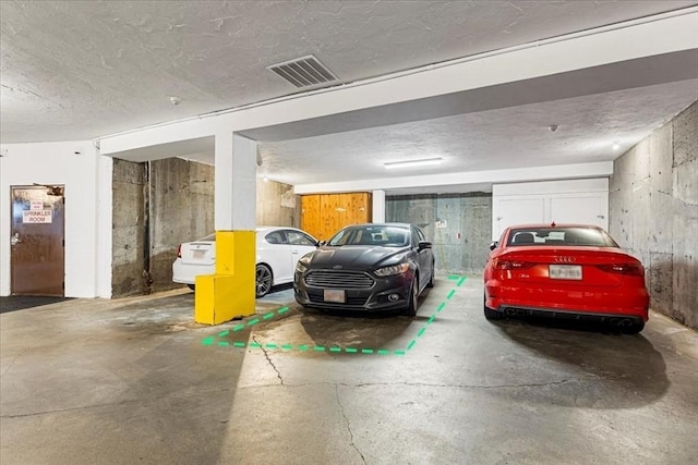 view of parking deck