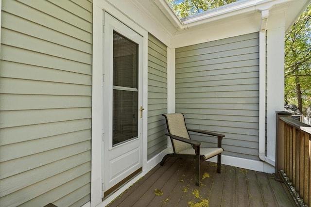 view of deck
