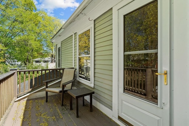 view of deck