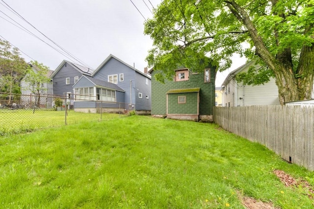 view of yard