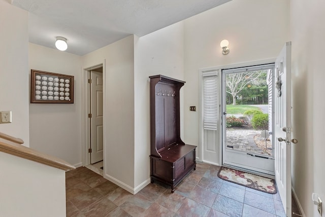 view of entrance foyer