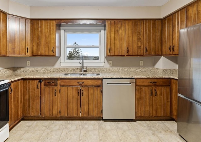 kitchen featuring sink and stainless steel appliances