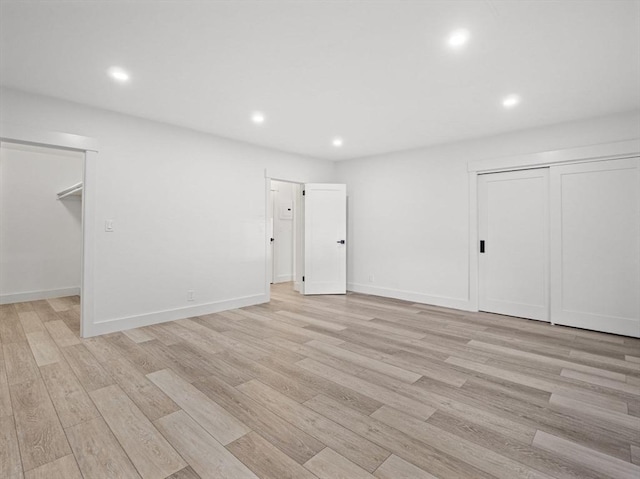 22 Chestnut Pl Unit G1, Brookline, MA 02445 - basement featuring light wood-type flooring and recessed lighting