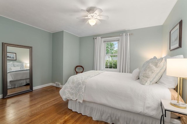 37 Benjamin, Marlborough, MA 01752 - bedroom featuring wood finished floors, baseboards, and a ceiling fan