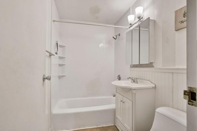 205 Independence Ave Unit 223, Quincy, MA 02169 - bathroom with vanity, toilet, and  shower combination