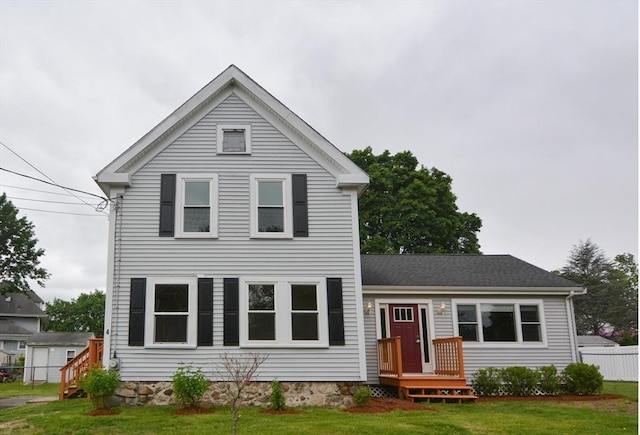 4 Fern St, Norwood, MA 02062 - view of neoclassical / greek revival house