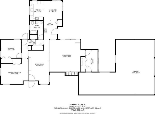 155 Glen Charlie Rd, Wareham, MA 02538 - view of floor plan / room layout