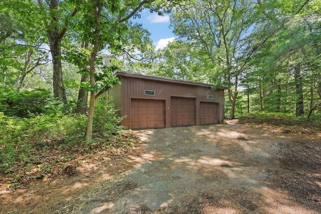 155 Glen Charlie Rd, Wareham, MA 02538 - view of detached garage