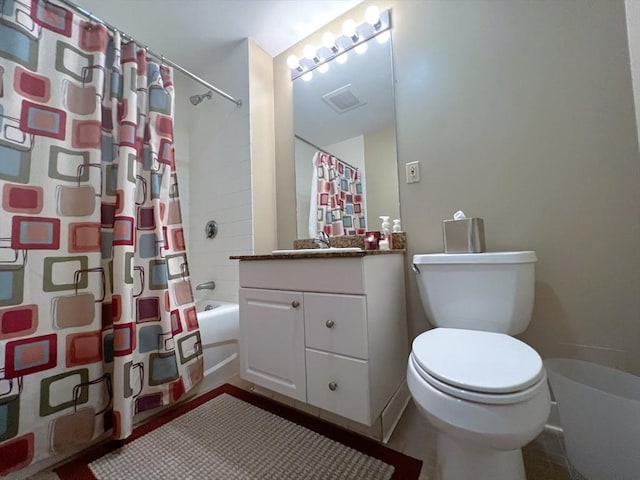 234 Causeway St Unit 723, Boston, MA 02114 - bathroom with toilet, vanity, and shower / bathtub combination with curtain
