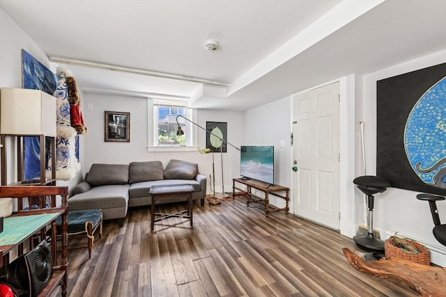 24 Central St, Somerville, MA 02143 - living room with wood finished floors