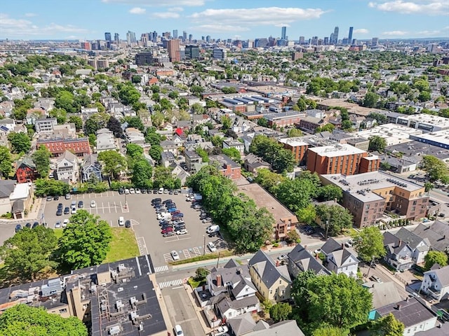 24 Central St, Somerville, MA 02143 - aerial view of city skyline