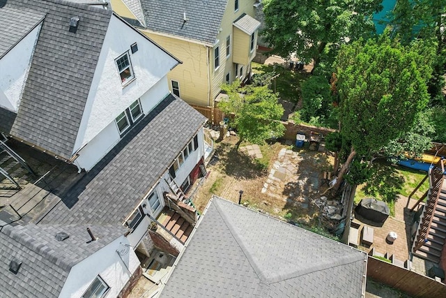 24 Central St, Somerville, MA 02143 - drone / aerial view