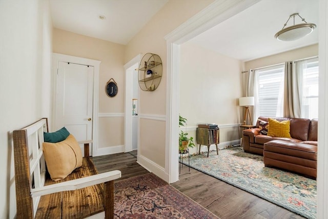 11 Sedgwick St Unit 8, Boston, MA 02130 - foyer featuring wood finished floors and baseboards