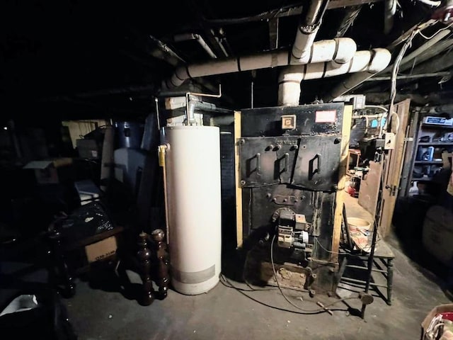 81 High St, West Springfield, MA 01089 - utilities featuring water heater and heating unit