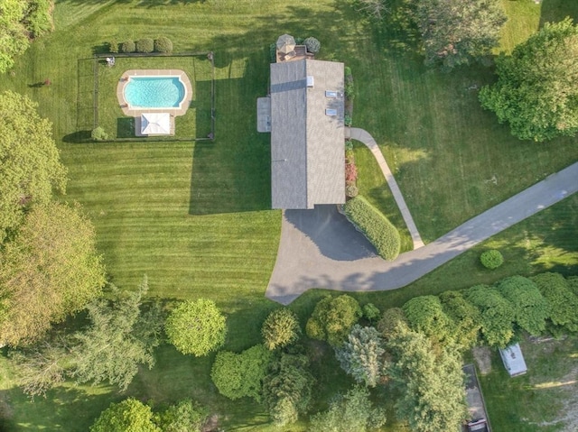 34 Marlboro St, Hudson, MA 01749 - aerial view of property's location with a pool