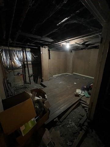59 Eddy St, Springfield, MA 01104 - view of unfinished below grade area
