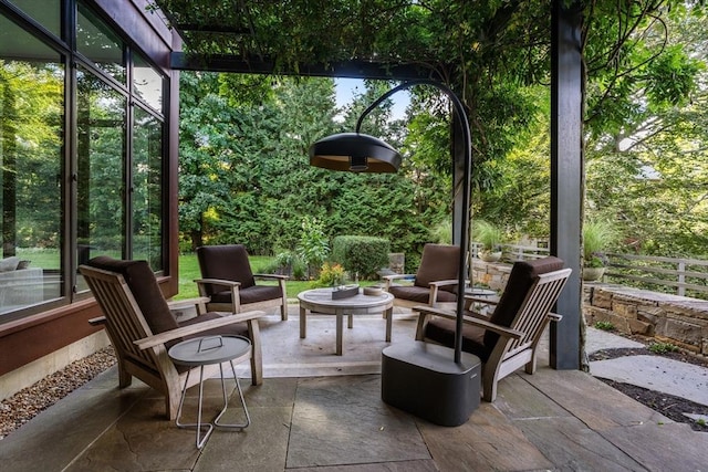 55 Fayerweather St, Cambridge, MA 02138 - view of sunroom / solarium