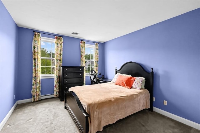 15 Henrys Ln, Norwell, MA 02061 - carpeted bedroom featuring baseboards and a baseboard heating unit
