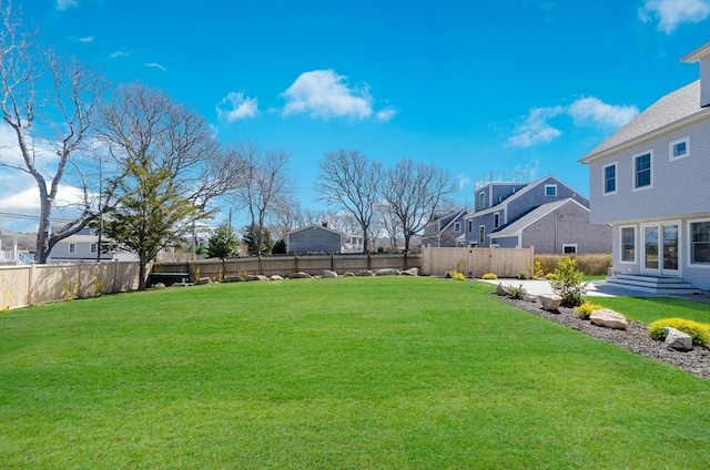 25 W Ave, Marion, MA 02738 - view of yard with a fenced backyard and a residential view