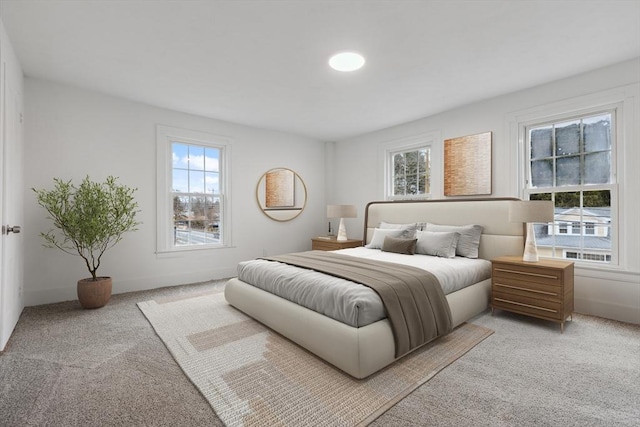 bedroom featuring carpet floors