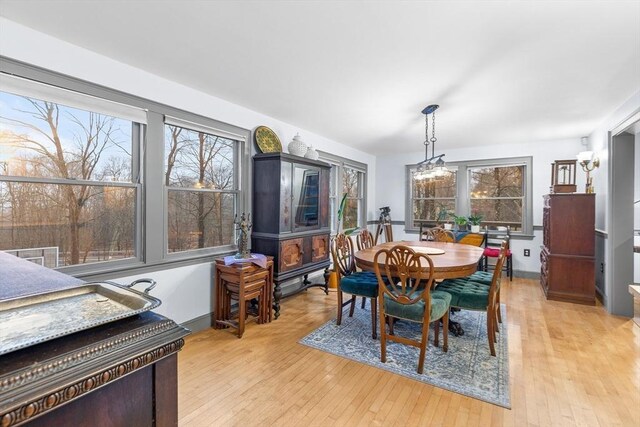 285 Still River Rd, Bolton, MA 01740 - dining area featuring light wood finished floors