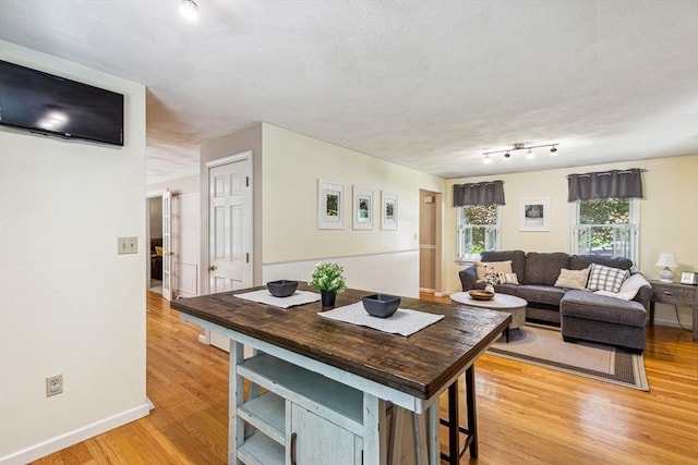 2 Strawstone Ln, Norton, MA 02766 - kitchen featuring light wood-type flooring and baseboards