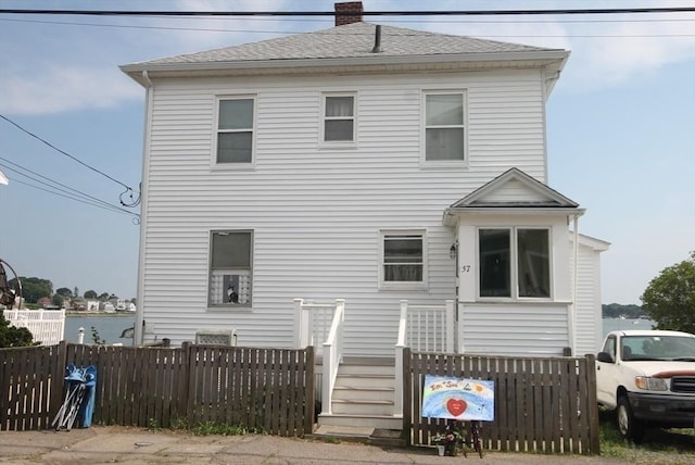 view of back of property