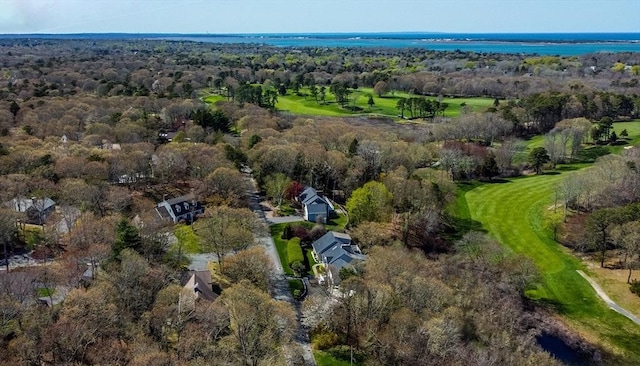 53 Wingfoot Dr, Barnstable, MA 02675 - aerial view of a heavily wooded area