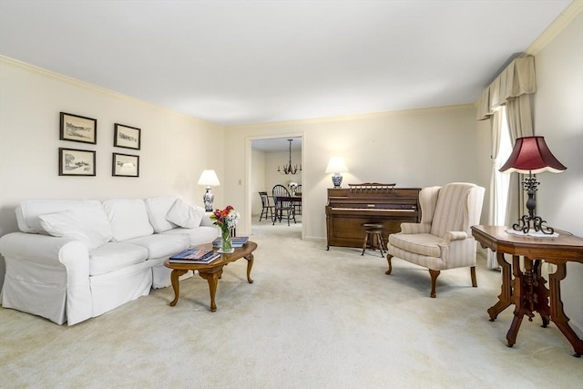 53 Wingfoot Dr, Barnstable, MA 02675 - living area with ornamental molding and light carpet
