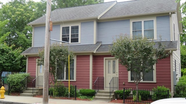 94 Barton St Unit 3, Pawtucket, RI 02860 - view of front of home with roof with shingles