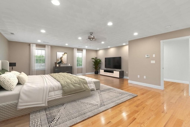 2 Dana Dr, Groveland, MA 01834 - bedroom featuring recessed lighting, baseboards, and light wood-style flooring
