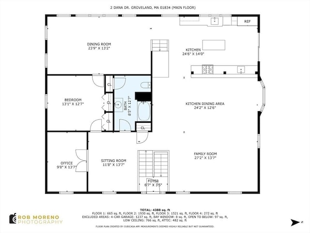2 Dana Dr, Groveland, MA 01834 - home floor plan