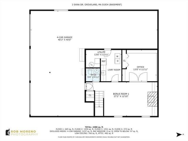 2 Dana Dr, Groveland, MA 01834 - property floor plan