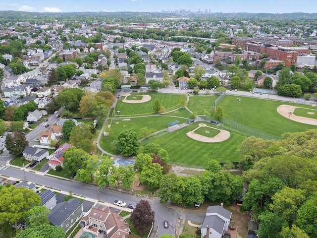 83 Boynton St, Waltham, MA 02453 - aerial perspective of suburban area