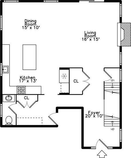 83 Boynton St, Waltham, MA 02453 - floor plan / room layout