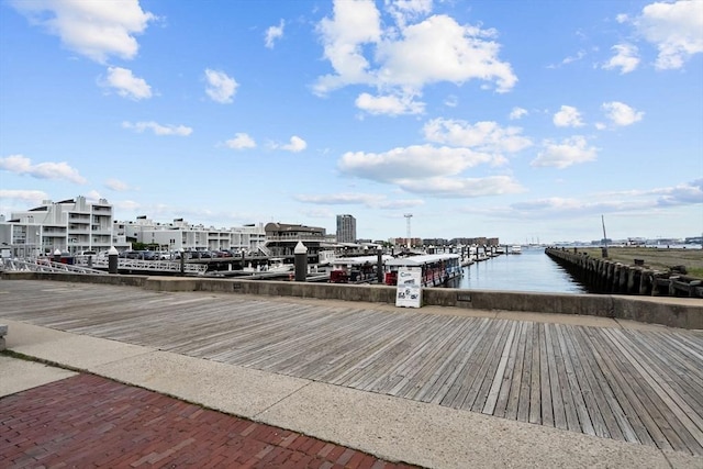 42 8th St Unit 4106, Boston, MA 02129 - dock area with a water view