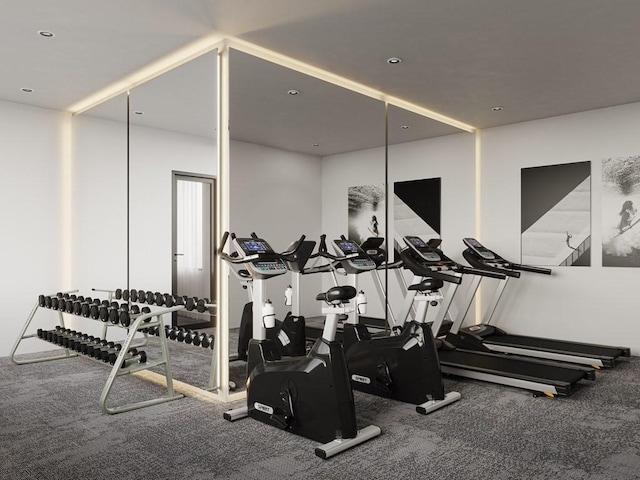 100 Lincoln St Unit 303, Boston, MA 02135 - view of exercise room