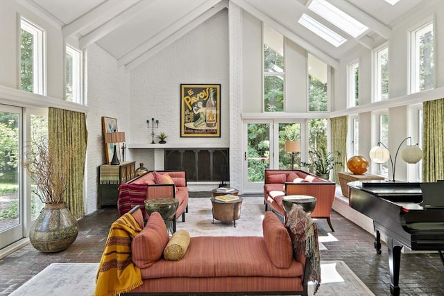 44 Ripley Hill Rd, Concord, MA 01742 - sunroom with a skylight