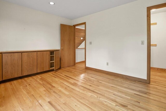 4 Fiske Mill Rd, Upton, MA 01568 - unfurnished room with light wood-style flooring and recessed lighting
