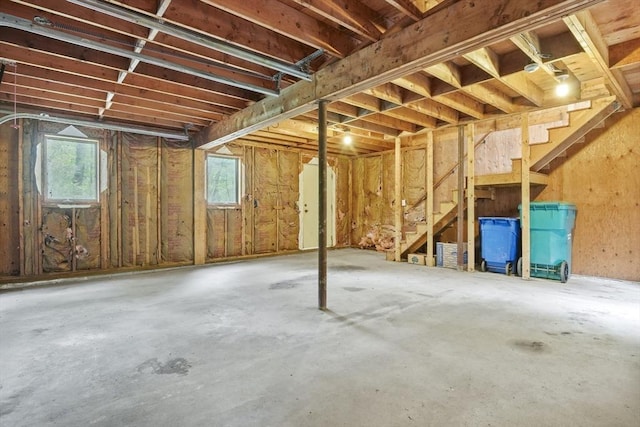 4 Fiske Mill Rd, Upton, MA 01568 - basement with stairway