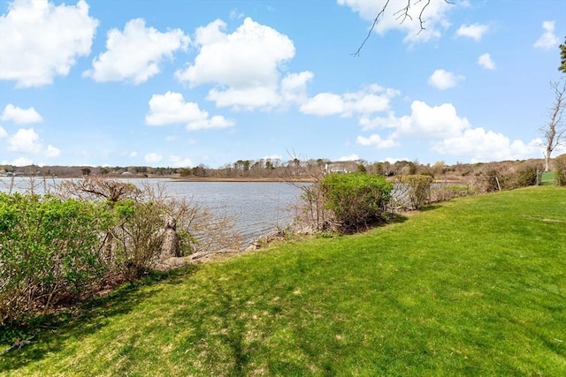 property view of water