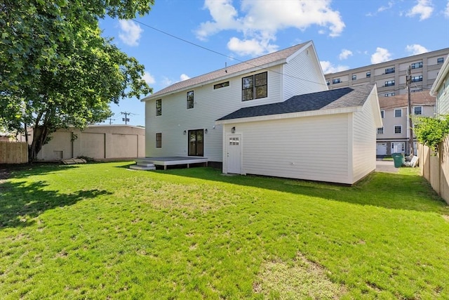 35 Columbia Ave, Lynn, MA 01902 - back of house featuring roof with shingles