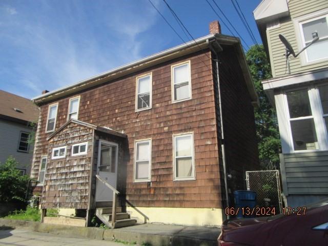 view of rear view of property