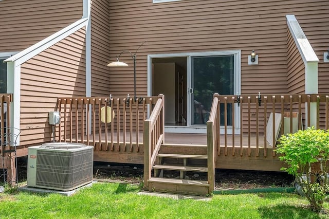 2 Steeplechase Ct Unit 2, Haverhill, MA 01832 - deck with central AC