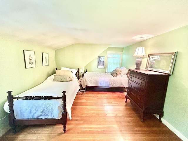 53 Washington St, Topsfield, MA 01983 - bedroom with wood finished floors and lofted ceiling