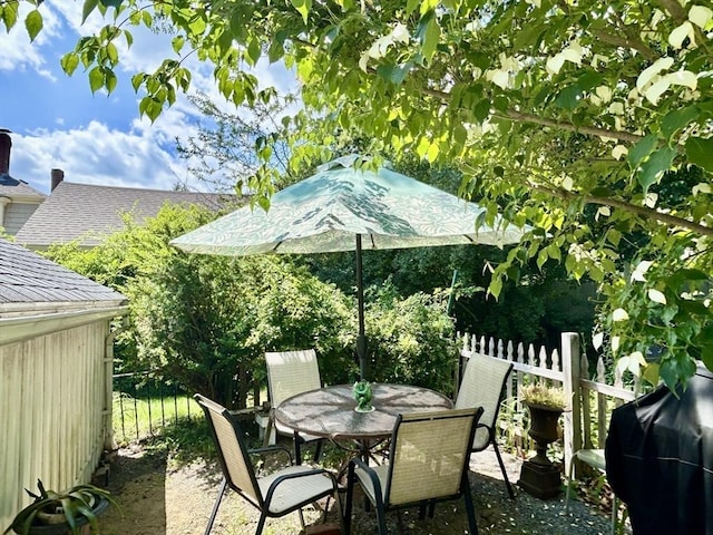 53 Washington St, Topsfield, MA 01983 - view of patio with grilling area and outdoor dining space