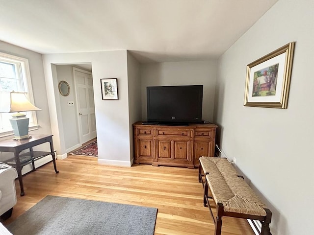 53 Washington St, Topsfield, MA 01983 - living area with light wood finished floors and baseboards